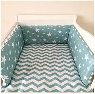 Crown Pattern 18030 Cm Crib Bumpers U L Shape Baby Bedding Set Cot