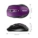 TeckNet Alpha Ergonomic 2.4G Wireless Optical Mobile Mouse 3000 DPI with USB Nano Receiver for Laptop,PC,Chromebook,Macbook,Computer,6 Buttons,30 Months Battery Life, 5 DPI Adjustment Levels