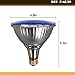 7Pandas LED Blue Light Par38 Flood Light Bulbs, 1200 Lumen for Porch True Color Full Glass Outdoor Waterproof LED Lights, E26 Base 90W Halogen Equivalent Halloween, Christmas, Holiday Lighting, 4-Pack