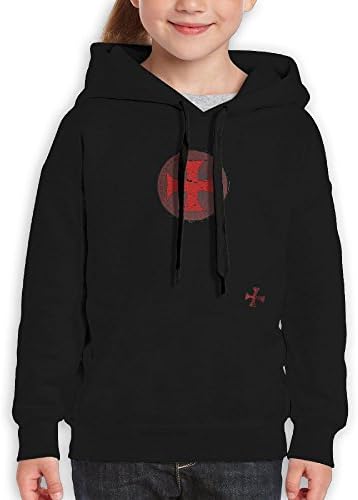 Youth Knights Templar Cross -Christian Jesus Comfortable Shirt Sweatshirt Tops Outfits Clothes Small