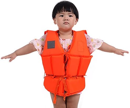 Children's Life Jacket, Whistle Swimming Suit, Reservoir Inflatable Boat Life Jacket