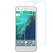 BONUM Google Pixel Screen Protector Ultra Clear 9H Anti-Scratch Tempered Glass,2.5D Rounded Edges Bubble-Free Install Glass Film - 2 Piece