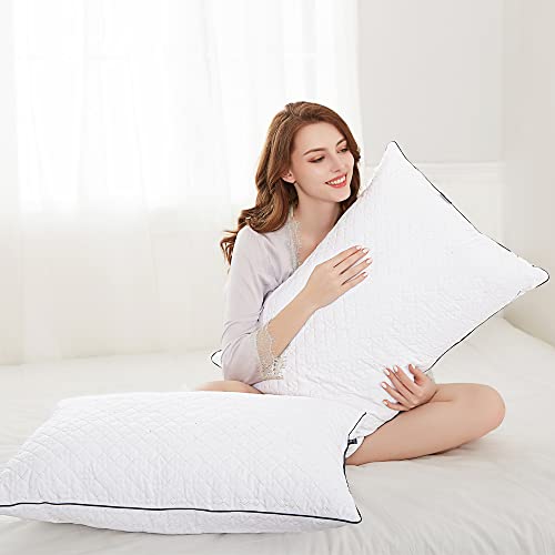 Pillows for Sleeping(1 Pack),Premium Hotel Bed Pillows，Breathable Down