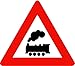 Street & Traffic Sign Wall Decals - Train Ahead Symbol Sign - 12 inch Removable Graphic