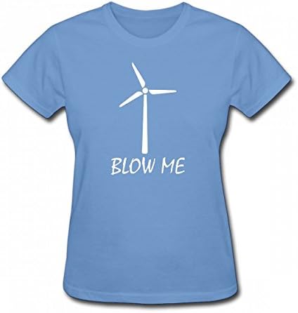 MDOUWoo Funny Wind Farmer Tshirt Trendy Print Cotton Women Tee Sky