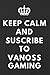 Keep Calm And Suscribe To VanossGaming: Fan Notebook / Journal / Gift / Diary 120 Lined Pages (6
