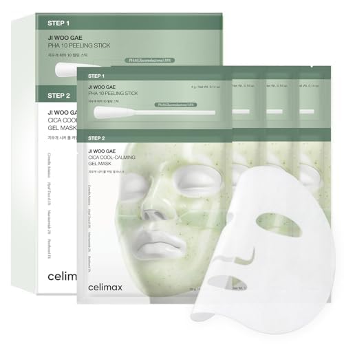 celimax Cica PHA Peel 2-Step Gel Mask 4EA 41 KH1QgfZL