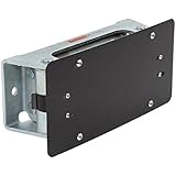 Smittybilt 4432 License Plate Mount Bracket for Roller Fairlead