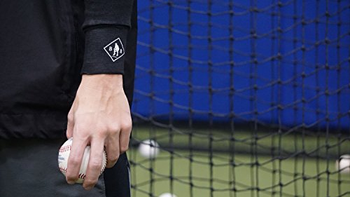 Pro Style Compression Arm Sleeve: Red, 4"x15" | 100% Polyester Improves Blood Flow & Promotes A Healthy Arm | For Serious Ballplayers Only