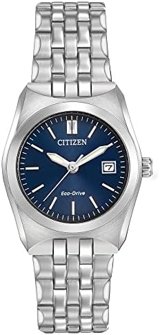 citizen women's eco drive dress classic watch ew 1544-53a Citizen EW1544-53A Eco-Drive Two Tone Gold Watch White Dial Stainless Steel  26mm