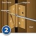 HINGEMATE™ DOOR SECURITY PINS, 3 PACK KIT