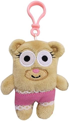 Bear in Underwear Honey 4 Inch Keychain Clip