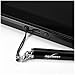 BoxWave Stylus Pen Compatible with Kindle Fire (1st Gen 2011) - Capacitive Stylus, Fiber Tip Capacitive Stylus Pen - Jet Black