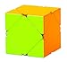 Playwin 3x3 Abnormity Color Stickerless Skewb Speed Cube Puzzle