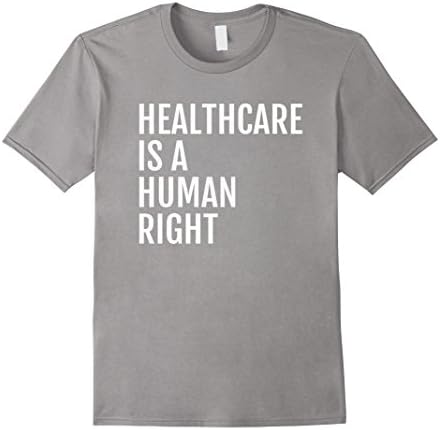 Mens Single Payer Universal Healthcare T Shirt XL Slate