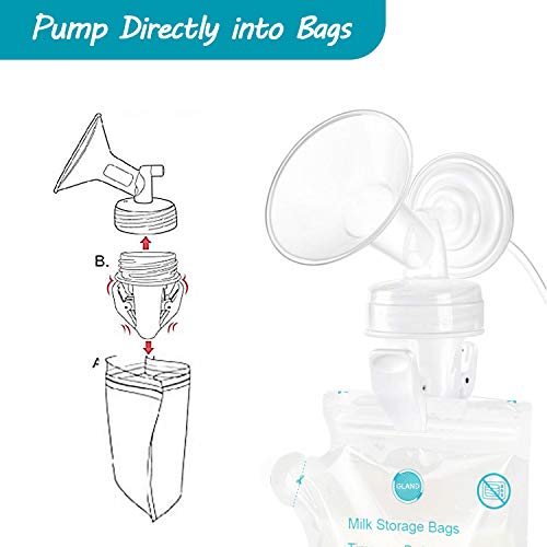 6 Pre+Sterilized+Self+Standing+Space+Saving+Breastfeeding+GLAND+BPA+Free