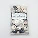 PEPPERLONELY Natural Sea Shells Nerite Snail Shells Mixed, 1/2 Inch to 1 Inch, 8 oz, Apprx 80+ Shells
