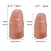 ANCIRS 10 Pcs Finger Magic Trick, 2 Sizes Fake Soft Thumb Cover, Prank Toy Tool for Making Objects Appear/Disappear - Plastic