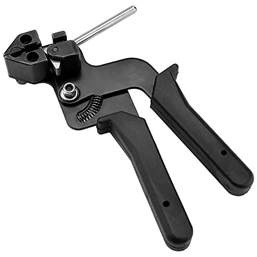 Jiaminye Cable Tie Tool, Steel Fastening Cable Tie Cutter Tensioner Cutter Tool Cutting Width Within 12mm