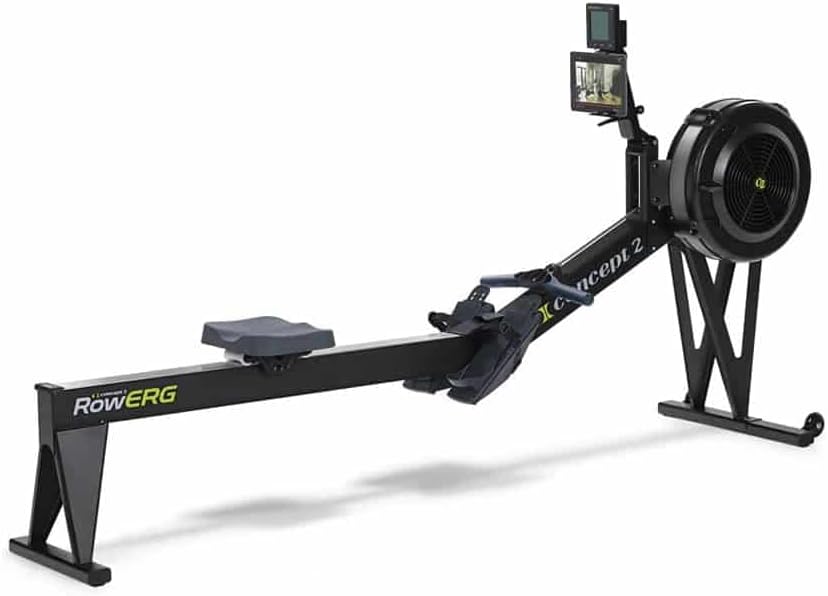 Concept2 RowErg Tall Legs with PM5 Black - Indoor Rowing Machine