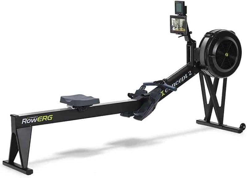 Concept2 RowErg Tall Legs with PM5 Black - Indoor Rowing Machine