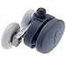 Pair Of Twin Bottom Butterfly Shower Door Rollers Wheels Runners Kit Zinc Alloy