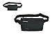 KISS GOLD(TM) Outdoor Slim Close Fitting Waist Bag(Black)