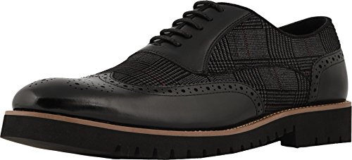 Stacy adams mens baxley wingtip black oxford - 13 m