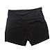 METALIFE Cotton Black Maternity Shorts Pants for Pregnant Women L