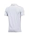 Under Armour Boys Playoff Stripe Polo Shirt, White, Youth Medium