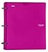 Five Star Flex Hybrid NoteBinder, 1 Inch Binder with Tabs, Notebook and 3 Ring Binder All-in-One, Purple (72522)