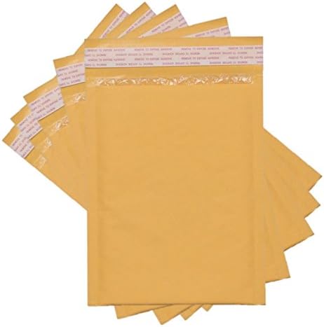 SALES4LESS Bubble Mailers, 0 6X10, Gold