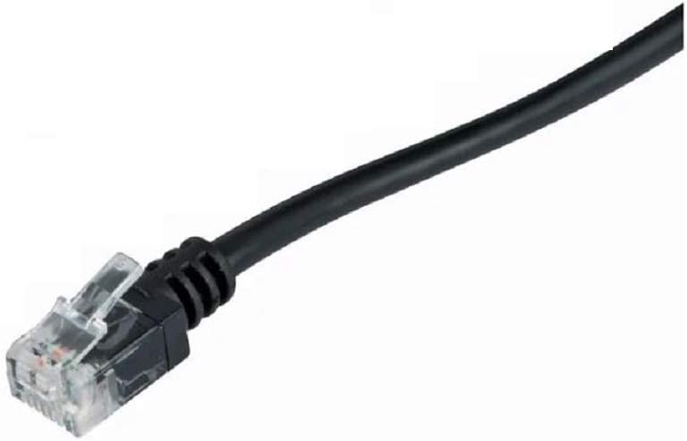 ASNQ 2m ADSL Ultra High Speed Broadband Modem Cable RJ11 to RJ11 Telephone Extension Internet Wire Network Black (Availability in 3m - Image 4