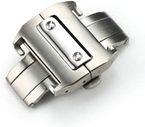 18mm 21mm Watch Clasp Buckle Band Deployment Clasp Watch Band Accessories for Santos 100 (21mm)