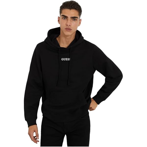 Ropa Marca Hombre Sudadera Guess Eco Aldwin Con Capucha Hombre