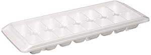 Rubbermaid Ice Cube Tray, White, Pack of 6 FG2867RDWHT