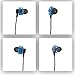 Cehensy Earphones, in-Ear Earbuds, Dual Dynamic Drivers, Noise Cancelling High Fidelity Stereo Bass Headphones with Mic and Remote for iPhone, iPod, iPad, Samsung and Other Android Phones etc