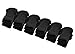 Furniture Socks, Outgeek 24 Pack Knitted Furniture Feet Socks Chair Leg Floor Protectors (Black)