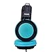 Kids Headphones with Microphone On-Ear Headset Made for iPhone, iPod, iPad, Samsung, HTC, LG and More (NT-H2 Teal)