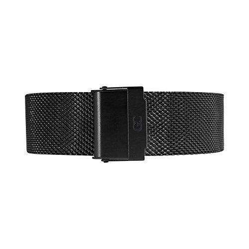 Gelfand & Co. Quick Release Interchangeable Watch Strap Mesh 20mm Black