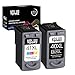 Voshy Remanufactured Ink Cartridge Replacement for Canon PG-40XL CL-41XL 40 and 41 XL Used to Pixma MP160 MP470 MX310 IP2600 MP210 MP460 IP1600 IP1700 IP1800 MX300 Printer (Black and Tricolor, 2-Pack)