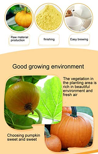 100% Pure Natural Plant Pumpkin Powder, Face Film Materials, Meal Powder, Exfoliate, Anti-oxidant, Accelerate Metabolism 100G
