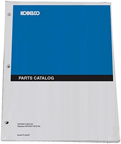 Kobelco K907II K907LCII Extra & Breaker Excavator Parts Catalog Manual - Part Number # S3YN7001-L