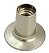 Trim Kit for Porcelain 3-handle Shower Valve, Fit Price Pfister Compression Stem Shower, Satin Nickel Finish -By Plumb USA