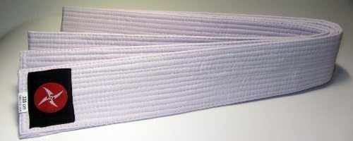 Nws Japanese Kimono Obi-Belt - Easy Tie WHITE 100% Soft Cotton 320cm X 8cm Wide