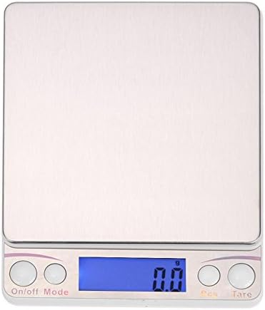 Digital Pocket Kitchen Scale 1000g/0.1g LCD Backlit Digital Jewelry Scale High-Precision Kitchen Weighting Compact Scale Tool