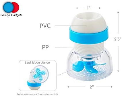 Water Saving Faucet,Water Filter Faucet,Water Valve,Anti Splash Tap,Pink Kitchen Sink,Bathroom Faucet,Adjustable Water-saving Device,Scalable and Rotatable …