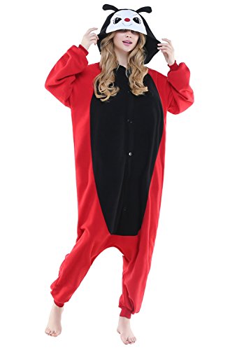 NEWCOSPLAY Animal Cosplay Costume Unisex Adult Ladybug Pajamas
