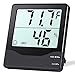 ORIA Digital Hygrometer Thermometer, Indoor Thermometer Humidity Monitor, Temperature Humidity Gauge Meter, with Comfort Indicators, Min and Max Records, for Home, Office, Greenhouse, Room