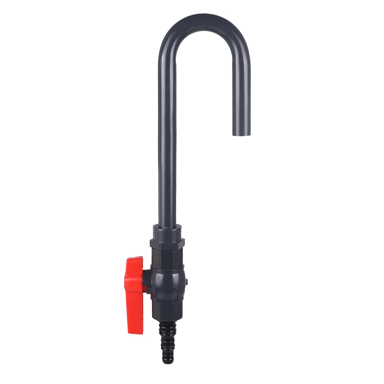 DONGKER Fish Tank Hook Water Changer, Hanging Aquarium Vacuum Water Filler with Flow Switch for 1/2" 5/8" 3/4" Fish Tank Water Pipe